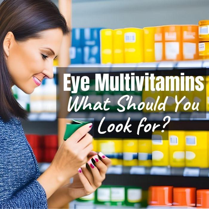 Eye Multivitamins - What Ingredients Should You Look for?