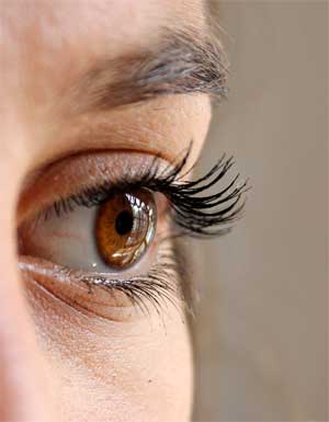 AREDS2 Vitamins for Eyesight & Close-Up View of Healthy Eye